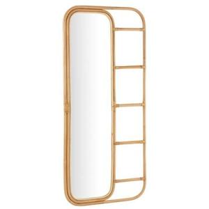 J-Line spiegel Ladder - rotan - naturel - 180 x 80 cm