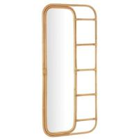 J-Line spiegel Ladder - rotan - naturel - 180 x 80 cm