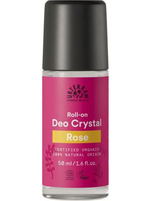 Urtekram Deodorant crystal roll on rozen