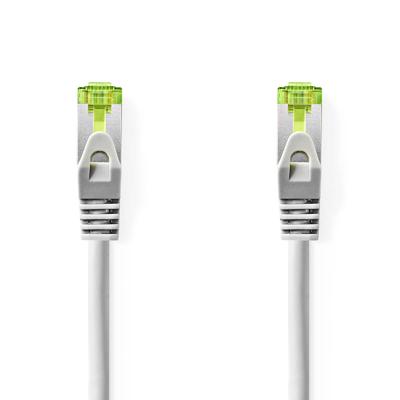 Nedis CAT7 Netwerkkabel | S/FTP | RJ45 Male | RJ45 Male | 5.00 m | Snagless | Rond | LSZH | Grijs | Label - CCGL85420GY50
