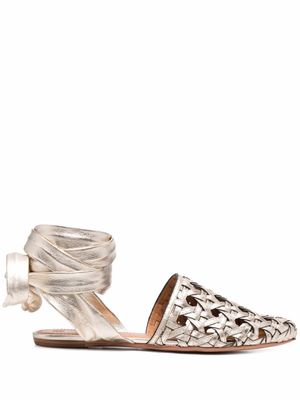 Tory Burch sandales Basketweave