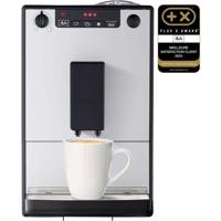 MELITTA E950-666 - Solo Pure Silver automatisch koffiezetapparaat - 1400W - 3 intensiteitsniveaus - bonenreservoir 125 g