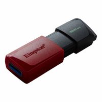 Kingston Technology DataTraveler Exodia M USB flash drive 128 GB USB Type-A 3.2 Gen 1 (3.1 Gen 1) Zwart, Rood - thumbnail