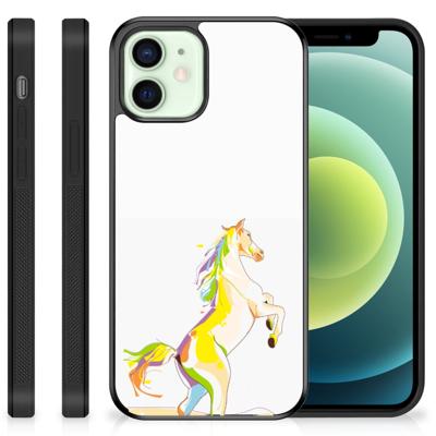 iPhone 12 Mini | Bumper Hoesje | Horse Color