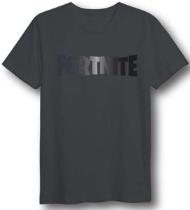Fortnite - Foil Logo Black T-Shirt