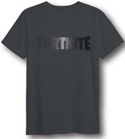 Fortnite - Foil Logo Black T-Shirt - thumbnail