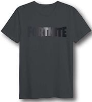 Fortnite - Foil Logo Black T-Shirt