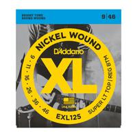 D'Addario EXL125 snaar voor muziekinstrumenten Electrisch 6 stuk(s) Staal Gitaar