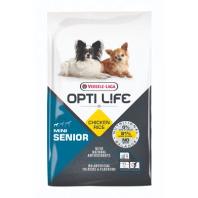 Opti Life Senior Mini hondenvoer 7,5 kg