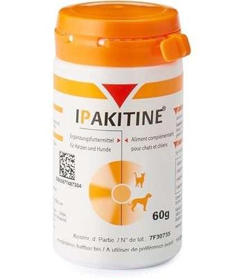 VETOQUINOL Ipakitine - supplement ter ondersteuning van de nieren voor hond en kat - 60g