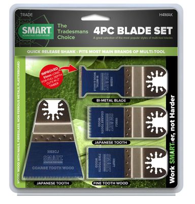 SMART blades UN TRA 4st Blad assortiment voor multitool