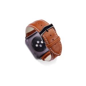dbramante1928 Copenhagen Apple Watch bandje 38 / 40 mm grijs / bruin - AW38GTSG0633