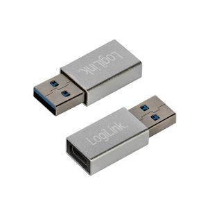 LogiLink USB 3.2 Gen 1 (USB 3.0) Adapter [1x USB 3.2 Gen 1 stekker A (USB 3.0) - 1x USB 3.2 Gen 1 bus C (USB 3.0)] AU0056