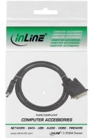 InLine 0.5m HDMI A - DVI 18+1 0,5 m Zwart - thumbnail