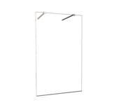 Wiesbaden inloopdouche vrijstaand 1400x2000 8mm NANO glas
