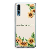Zonnebloemen: Huawei P20 Pro Transparant Hoesje