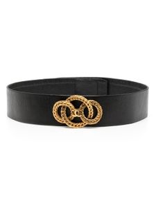 CHANEL Pre-Owned ceinture Haute Couture CC (1988) - Noir