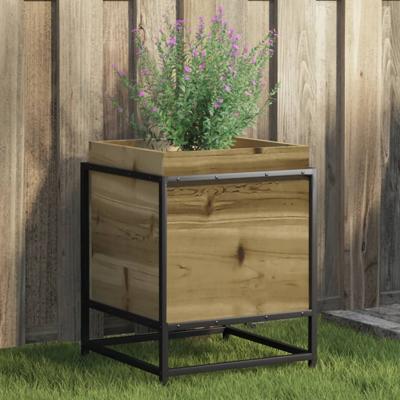 VidaXL Plantenbak 40x40x50 cm geïmpregneerd grenenhout