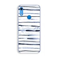 Ink Stripes: Huawei Y6s Transparant Hoesje Ink Stripes: Huawei Y6s Transparant Hoesje