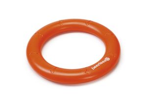 Beeztees apportino ring - hondenspeelgoed - oranje - 22 cm