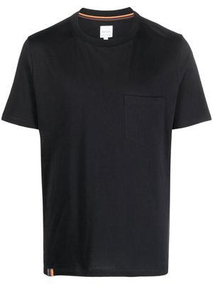 Paul Smith t-shirt en coton à patch logo - Noir