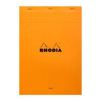 Schrijfblok Rhodia A4 lijn 80 vel 80gr oranje | 5 stuks