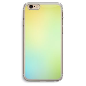 Minty mist pastel: iPhone 6 Plus / 6S Plus Transparant Hoesje