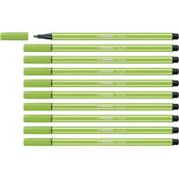 Markeerstiften Stabilo Pen 68 Lichtgroen (10 Onderdelen)