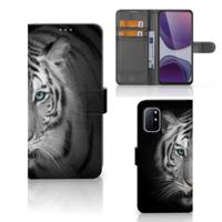 OnePlus 8T | Telefoonhoesje | Met pasjeshouder | Tijger
