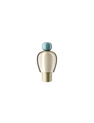 Lodes - Easy Peasy Lagoon tafellamp Turquoise / Honing / Goud
