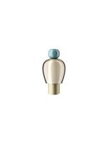Lodes - Easy Peasy Lagoon tafellamp Turquoise / Honing / Goud