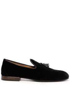 TOM FORD Nicolas tassel-detail velvet loafers - Noir