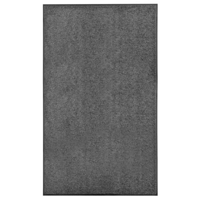 VidaXL Deurmat wasbaar 90x150 cm antraciet