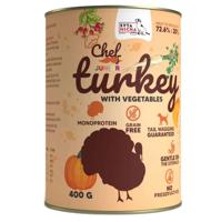 SYTA MICHA Chef Turkey with vegetables Junior - natvoer voor honden - 400g