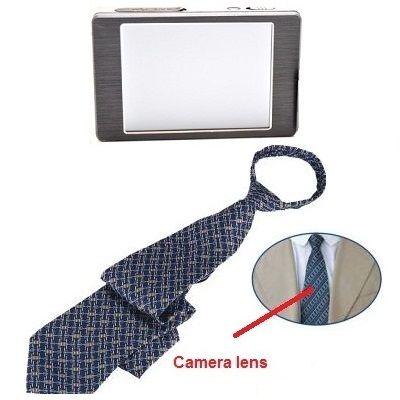 Stropdas Camera LCD HD Recorder - Complete Opnamekit met HD DVR en Sony CCD Sensor