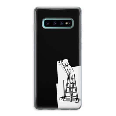 Musketon Painter: Samsung Galaxy S10 Plus Transparant Hoesje