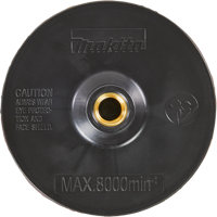 Makita Accessoires steunschijf 125mm velcro - 743060-6 743060-6