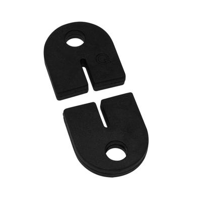 Klemrubbers voor glasklem MOD 28 - 6 mm (set van 2 stuks) - per stuk