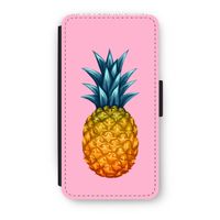 Grote ananas: iPhone XS Flip Hoesje