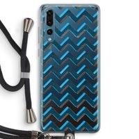 Onderbroken lijn: Huawei P20 Pro Transparant Hoesje met koord