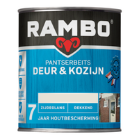 Rambo Pantserbeits Deur & Kozijn Zijdeglans Dekkend 750 ml - RAL 9001