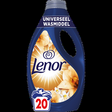 LENOR Vloeibaar Wasmiddel 20 Wasbeurten, Amber & Orchidee bij Jumbo