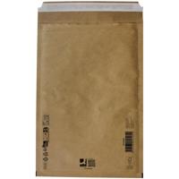 Q-CONNECT luchtkussenenveloppen, bruin, 6-F, 240 x 350 mm, doos van 100 stuks