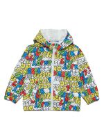 Diesel Kids coupe-vent Jmolbib imprimé - Jaune