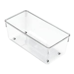 iDesign - Lade Organizer, 10.2 x 20.3 x 7.6 cm, Kunststof, Transparant