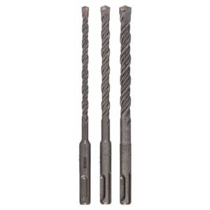 Carbide Hamerboorset 3-delig Bosch Accessories 1617000117 SDS-Plus 1 set(s)