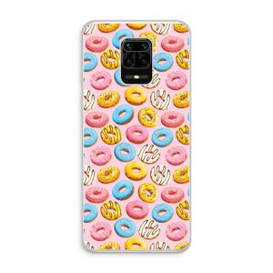 Pink donuts: Xiaomi Redmi Note 10 Lite Transparant Hoesje