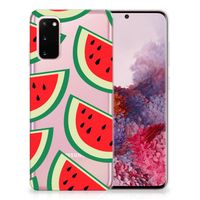 Samsung Galaxy S20 Siliconen Case Watermelons - thumbnail