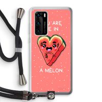 One In A Melon: Huawei P40 Transparant Hoesje met koord