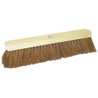 Bezemkop binnen - bruin - FSC hout/kokos - 100 cm Bezemkop binnen - bruin - FSC hout/kokos - 100 cm
